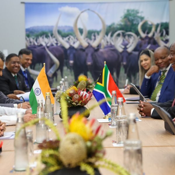 PM Modi attends India-Brazil-South Africa Leaders’ Meeting on the sidelines of the G20 Summit in Johannesburg