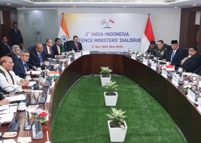 India, Indonesia Reaffirm Strategic Ties at Defence Ministers’ Dialogue in New Delhi