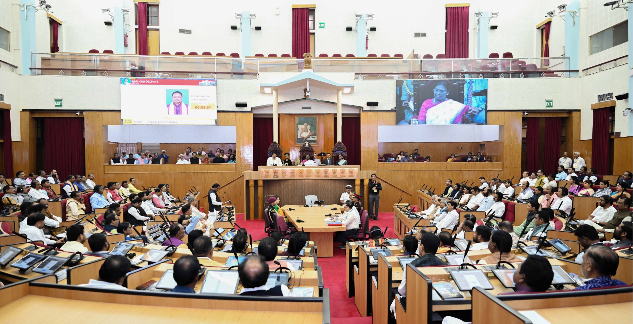 President Murmu Urges Odisha Lawmakers to Work Towards Prosperity Ahead of State’s Centennial