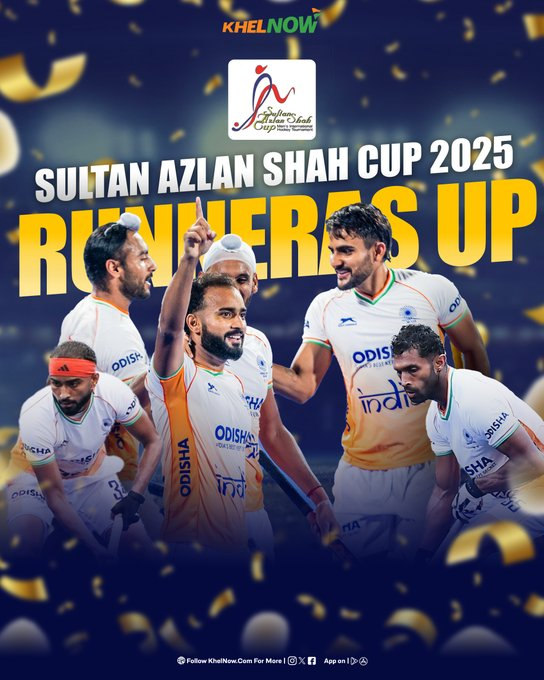 India Finish Runner-Up at Sultan Azlan Shah Cup in Malaysia