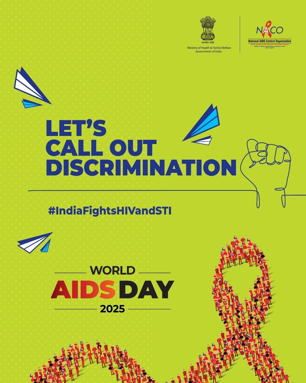 Union Minister JP Nadda to Lead National Observance of World AIDS Day 2025 Tomorrow