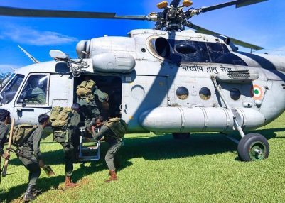 24 Stranded Passengers, 3 Critically Injured Rescued by IAF in Sri Lanka