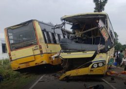 Tamil Nadu Bus Accident: 11 Dead, 54 Injured in Tirupattur Collision