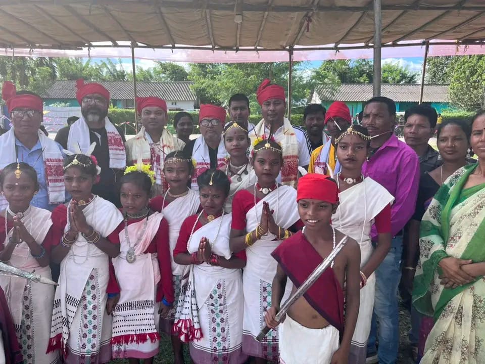 ওদালগুৰিৰ মাজবাট সমষ্টিৰ লামাবাৰী চাহ বাগিচাত সদৌ অসম চাওৰা সমাজৰ ৪৬ সংখ্যক প্ৰতিষ্ঠা দিৱস