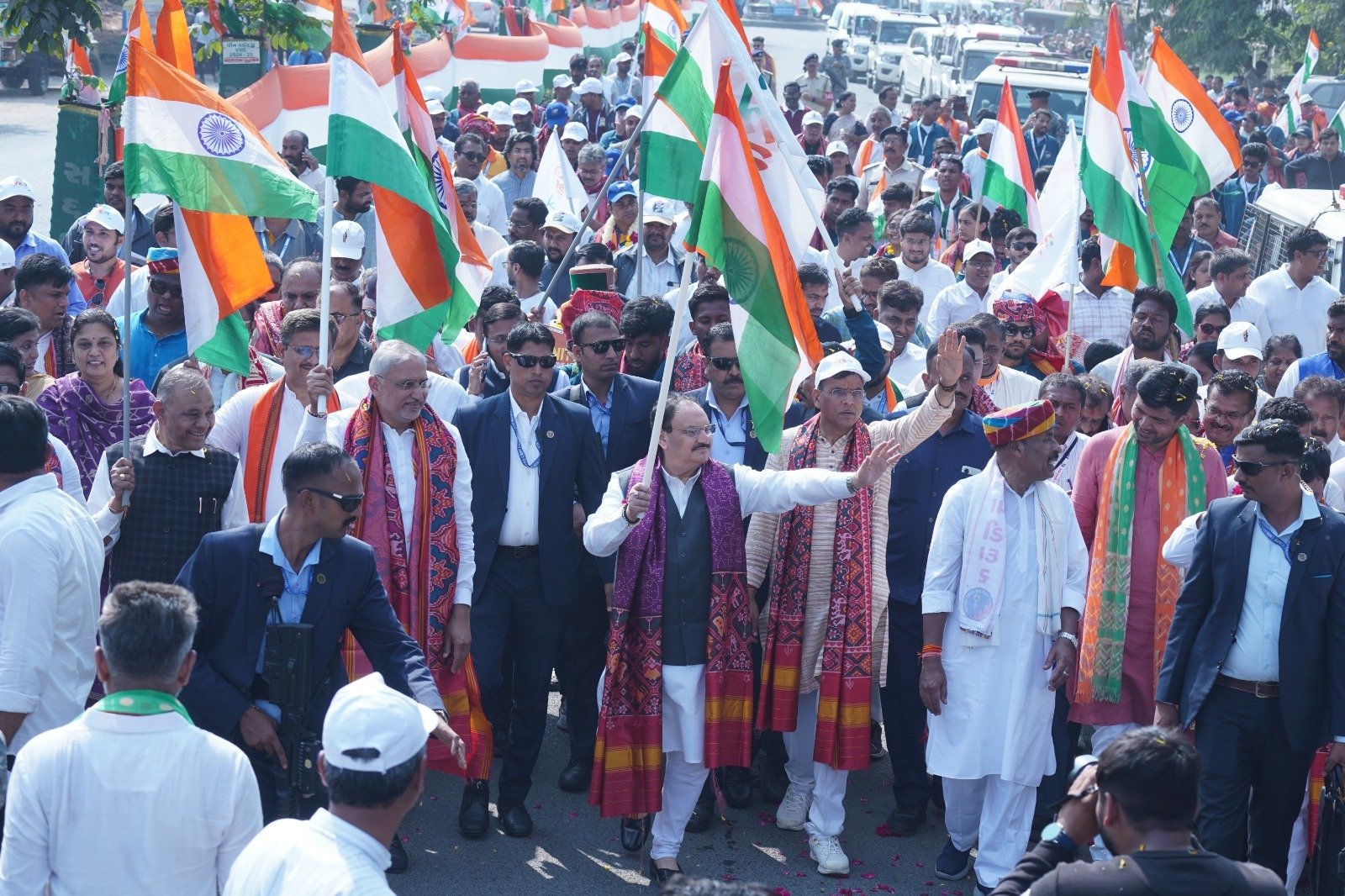 Health Minister JP Nadda Says PM Fulfills Sardar Patel’s Vision