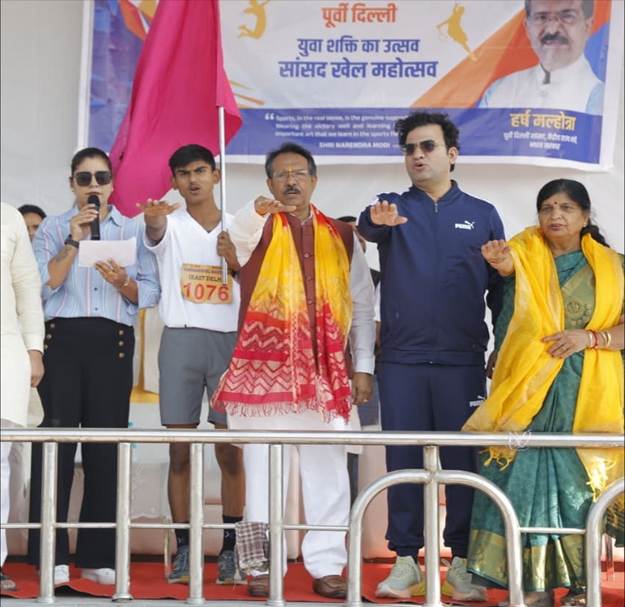 Minister Harsh Malhotra Inaugurates Sansad Khel Mohatsav in New Delhi