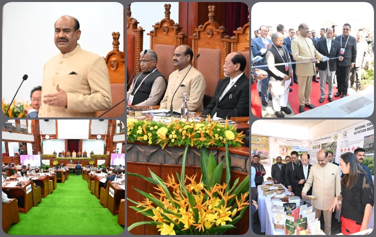 কমনৱেল্থ সংসদীয় সংস্থা চি পি এ-ৰ ২২ সংখ্যক বাৰ্ষিক সন্মিলনৰ নাগালেণ্ড বিধানসভাত আয়োজিত তৃতীয় আঞ্চলিক মণ্ডলৰ কাৰ্যসূচী উদ্বোধন লোকসভাৰ অধ্যক্ষ ওম বিৰলাৰ