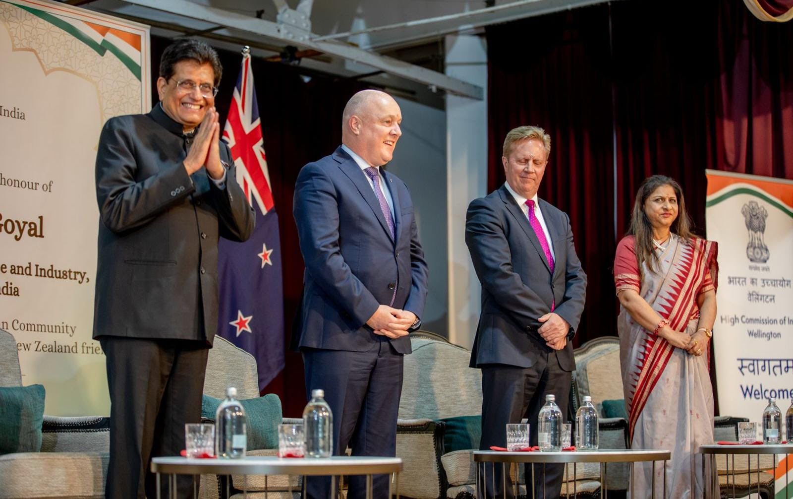 Piyush Goyal Deepens India-New Zealand Trade and Investment Ties