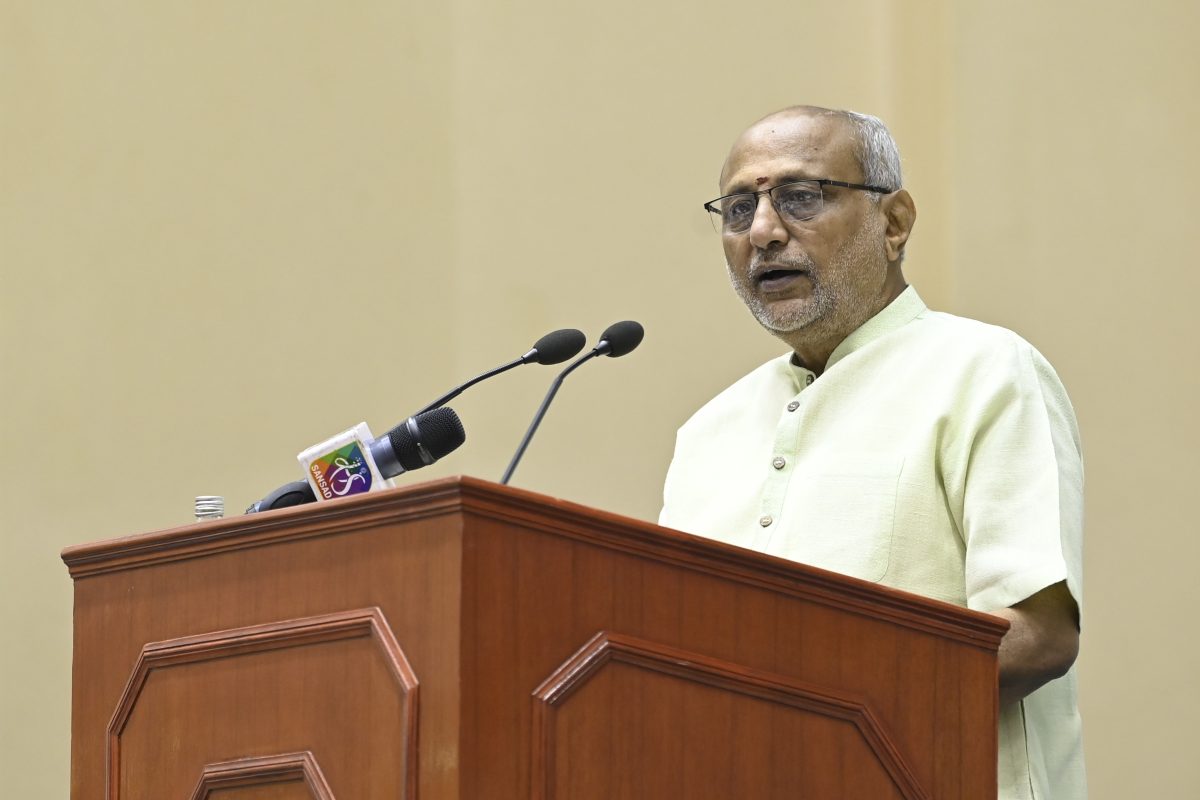 VP C.P. Radhakrishnan Hails Gyan Bharatham Mission, Praises Classical Language Status for Prakrit