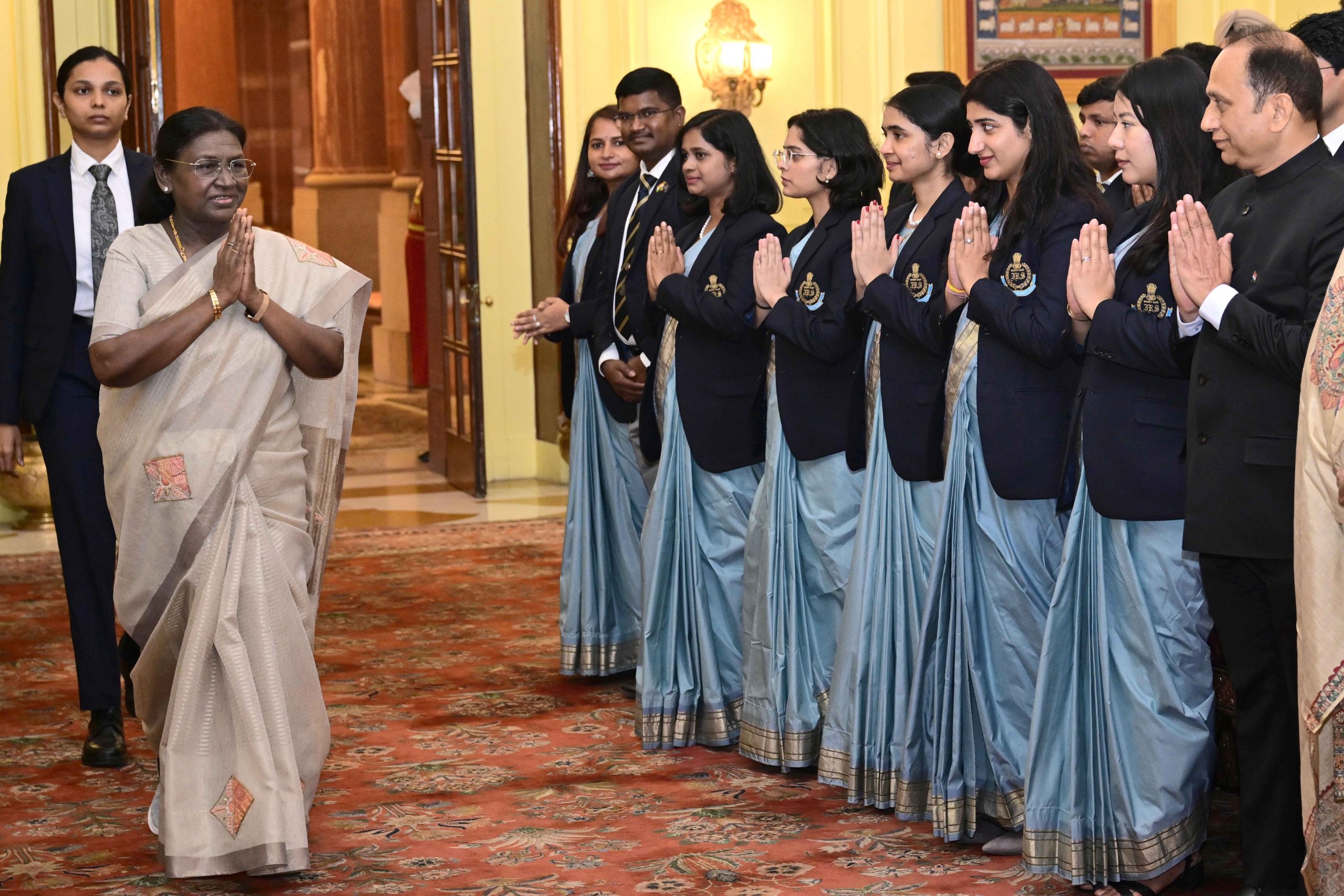 President Murmu Urges IRS Officers to Ensure Smooth Tax Collection