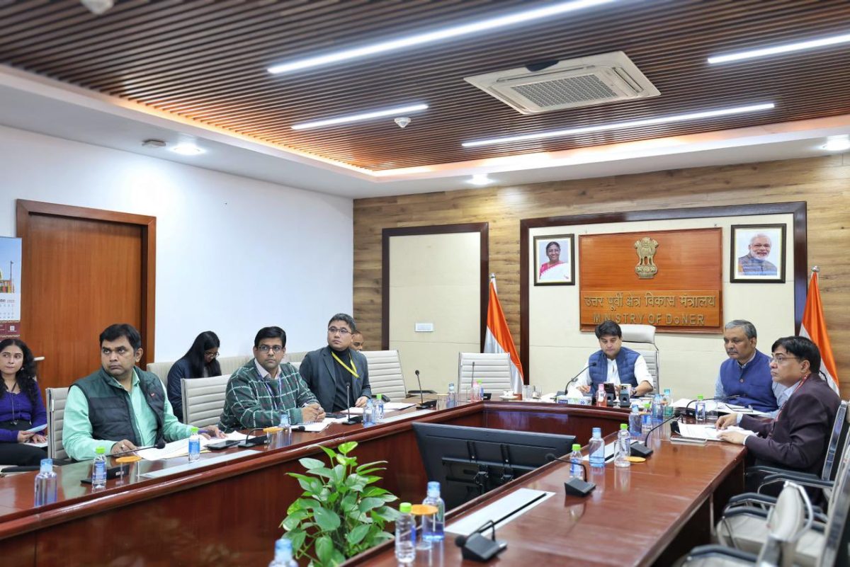 DoNER Minister Scindia Chairs High-Level Meetings on Sports and Regional Development