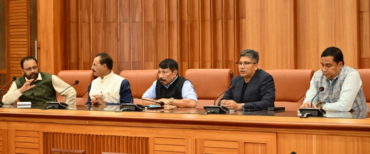 অসম বিধানসভাৰ কেন্দ্ৰীয় কক্ষত ছহিদ দিৱসৰ প্ৰস্তুতিৰ আলোচনা