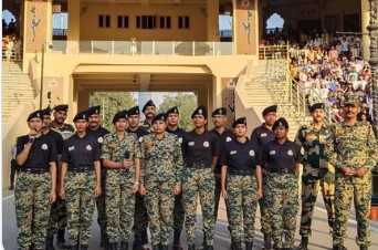 BSF Organizes Mass Singing of ‘Vande Mataram’ Across Punjab on 150th Anniversary