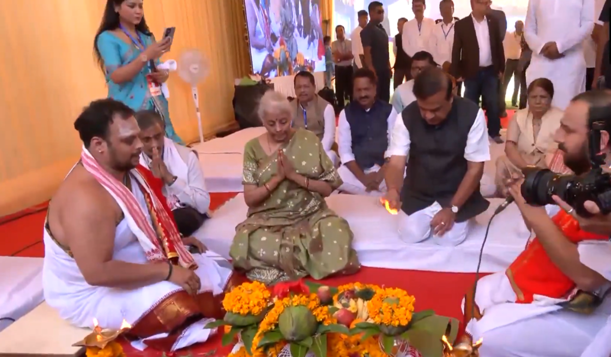 Finance Minister Nirmala Sitharaman Lays Foundation Stone for Assam’s First Technical and Vocational University