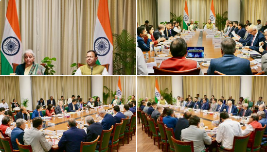 अर्थमंत्र्यांनी घेतली आज सातवी अर्थसंकल्पपूर्व बैठक