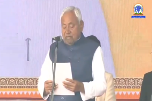 Nitish Kumar Takes Oath As Bihar CM For The 10th Time