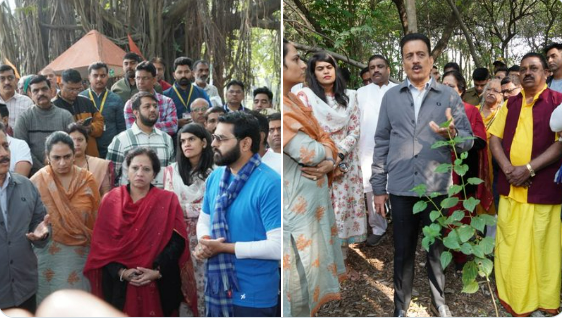 नाशिक शहरात तपोवन इथं आगामी कुंभमेळ्यासाठी साधुग्राम साकारण्यात येणार