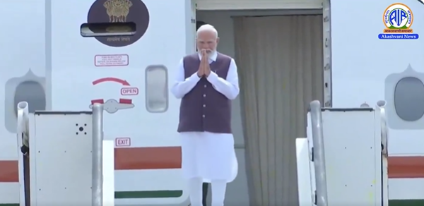 G20 शिखर परिषदेसाठी प्रधानमंत्री मोदी दक्षिण आफ्रिकेत दाखल