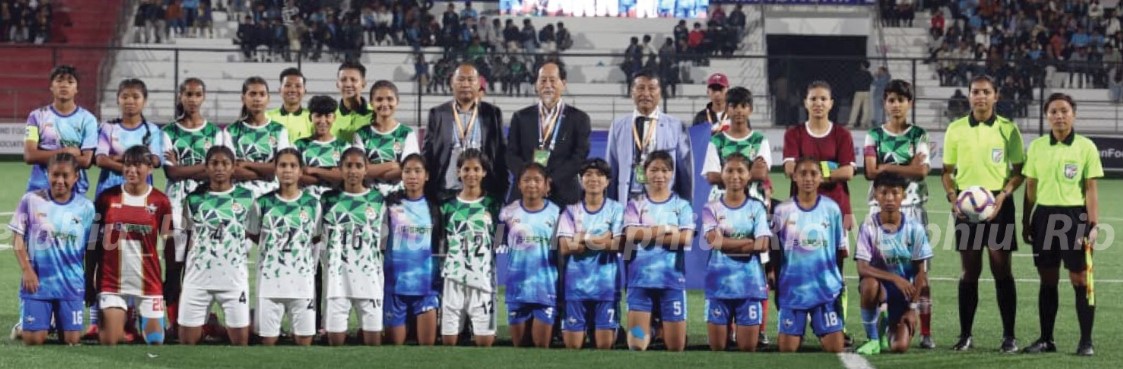 Nagaland Hosts Dr. Talimeren Ao Junior Girls National Football Championship 2025-26