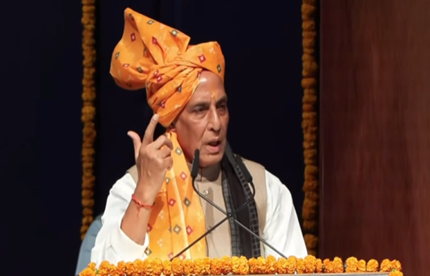 Defence Minister Rajnath Singh inaugurates Haryana Pavilion at International Gita Mahotsav in Kurukshetra