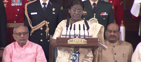 भारत का संविधान देश का राष्ट्रीय महाकाव्य है: राष्ट्रपति द्रौपदी मुर्मु