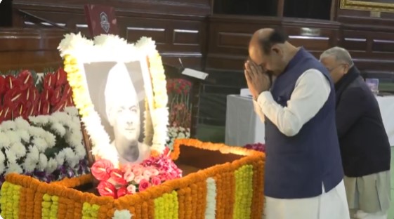 LS Speaker Om Birla Pays Tribute to First Speaker G.V. Mavalankar on Birth Anniversary