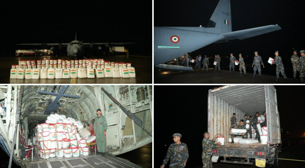 श्रीलंकेच्या मदतीसाठी भारताची ऑपरेशन सागर बंधू मोहीम