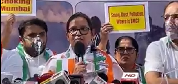 मुंबईतल्या वायू प्रदूषणाचा सामना करण्यात राज्य सरकार अपयशी – वर्षा गायकवाड