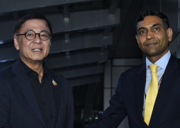 Thailand Foreign Affairs Minister Sihasak Phuangketkeow arrives in Delhi on 4-day visit to India