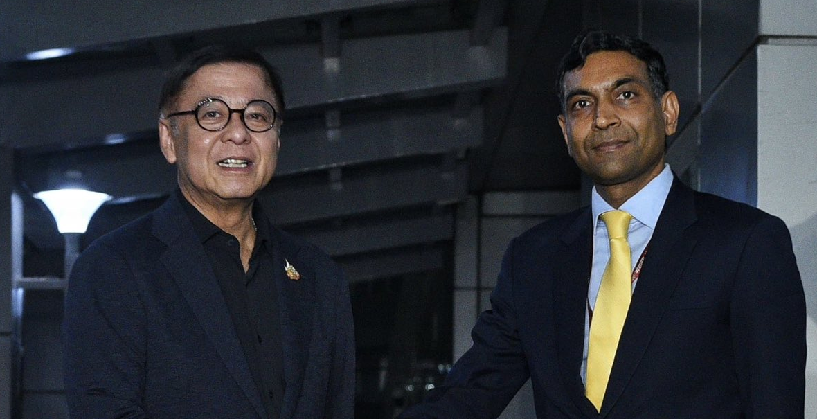 Thailand Foreign Affairs Minister Sihasak Phuangketkeow arrives in Delhi on 4-day visit to India