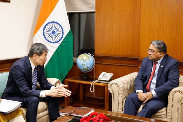 MEA Secretary meets UNDP Acting Administrator, discusses India-UNDP collaboration