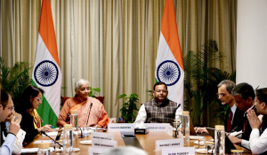 वित्त मंत्री निर्मला सीतारामन का पूंजी बाजार के हितधारकों के साथ बजट-पूर्व परामर्श