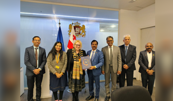 कपड़ा मंत्रालय प्रतिनिधिमंडल ने जॉर्जिया के साथ अपनी बैठक पूरी की