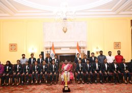 President Murmu Meets Blind Women’s T20 World Cup Champions