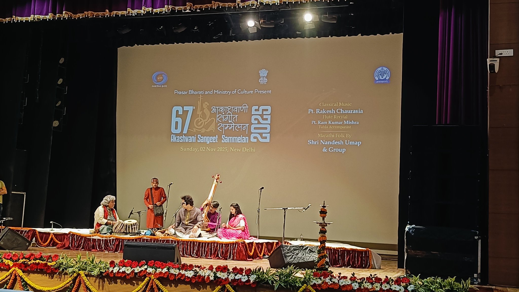 Melodies of India Resonate as 67th Akashvani Sangeet Sammelan Begins Nationwide