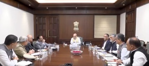 Minister Amit Shah Reviews Security After Delhi Red Fort Blast