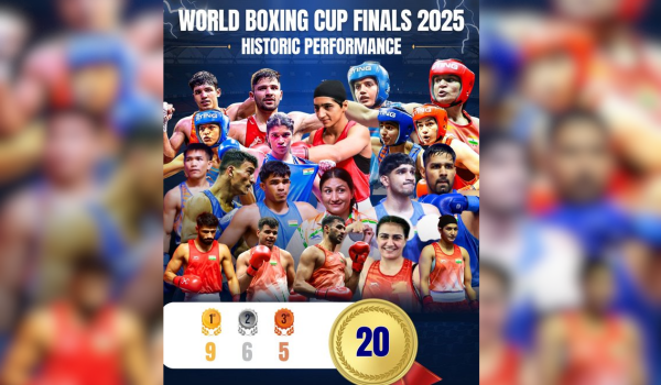 विश्व मुक्केबाजी फाइनल में भारतीय एथलीटों के शानदार प्रदर्शन के लिए प्रधानमंत्री नरेन्‍द्र मोदी ने दी बधाई