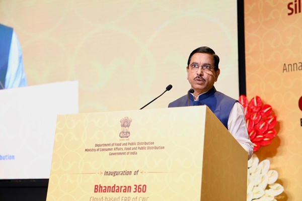 Pralhad Joshi Unveils New Digital Initiatives to Modernise Warehousing and Boost PDS Transparency