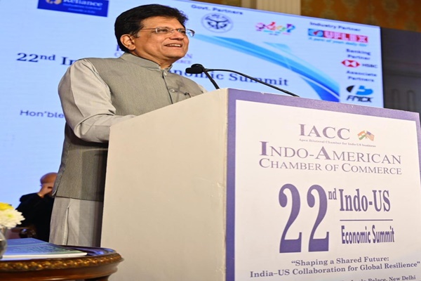 India–US Partnership Strong, Stable and Expanding Across Key Sectors: Union Minister Piyush Goyal
