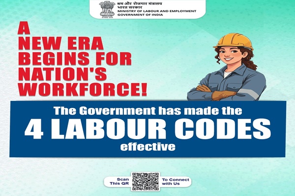 ILO, ISSA welcome India’s move to implement four Labour Codes