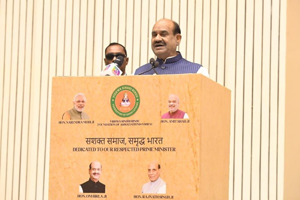 Sindhi Community’s Strength Reflects Ideals of a Strong India: Lok Sabha Speaker Om Birla