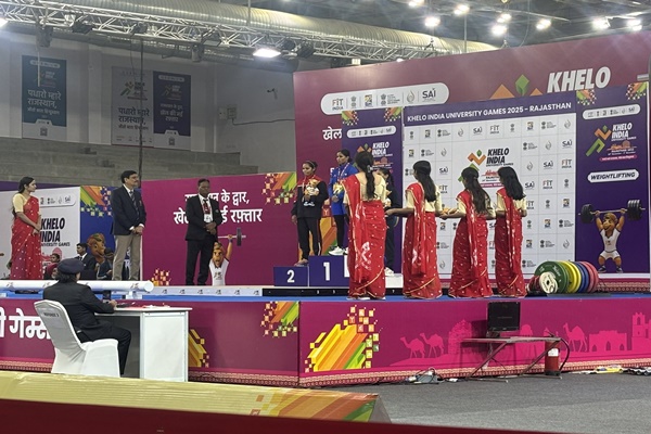 Jain University tops medal tally on day 3 of Khelo India University Games 2025 in Rajasthan