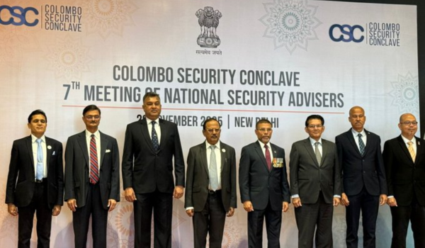 7th Colombo Security Conclave NSAs Meeting Begins in New Delhi