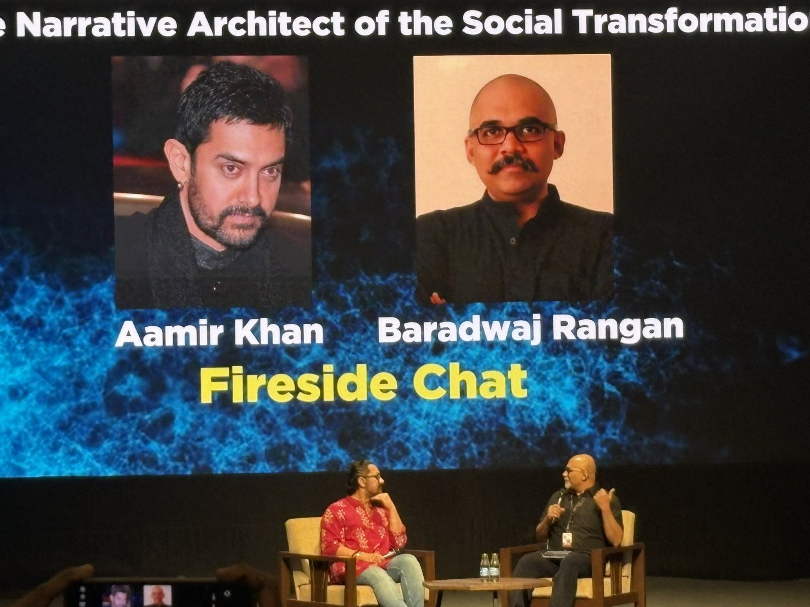 इफ्फी महोत्सवात अभिनेता आमीर खान यांचा मास्टरक्लास