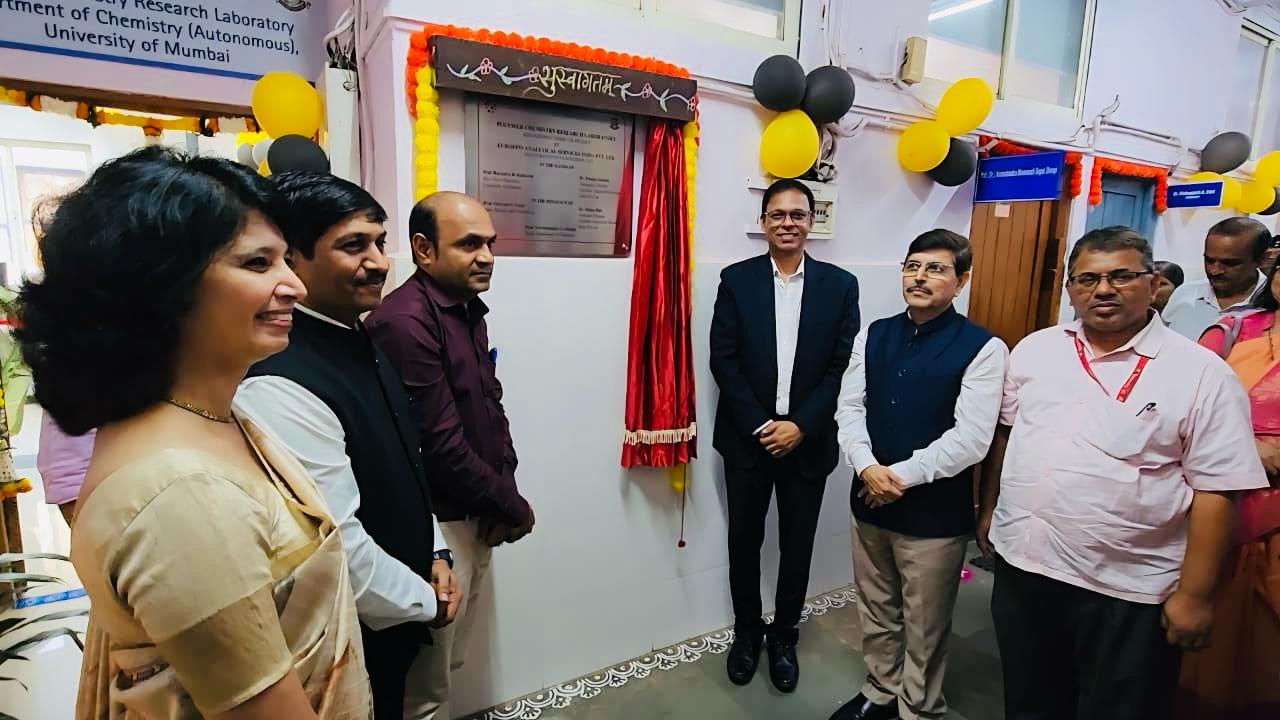 मुंबई विद्यापीठात “पॉलिमर केमिस्ट्री रिसर्च लॅबोरेटरी” या संशोधन प्रयोगशाळेचं नूतनीकरण
