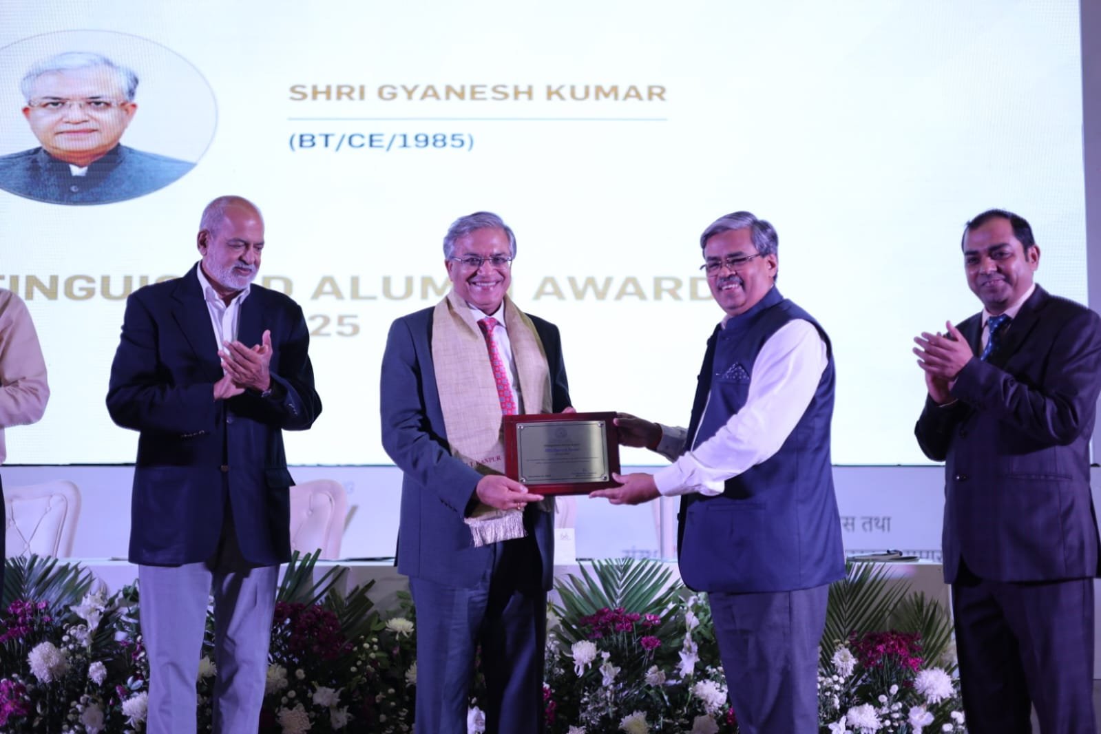 CEC Gyanesh Kumar Receives IIT Kanpur’s Highest Alumni Honour