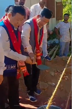 হামৰেণ চৰকাৰী উচ্চতৰ মাধ্যমিক বিদ্যালয়ৰ নতুন ভৱনৰ আজি আধাৰশিলা স্থাপন