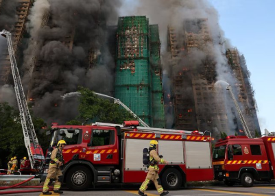 Hong Kong Public Housing Fire Kills 55; Over 270 Missing