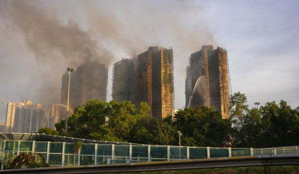 Death Toll in Hong Kong High-Rise Fire Rises to 44; 279 Still Missing