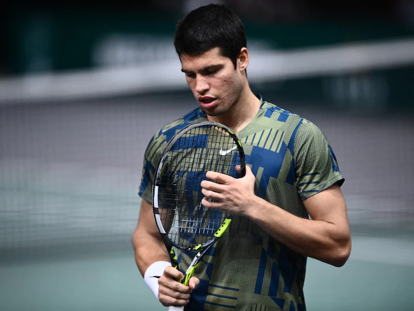 टेनिसपटू कार्लोस अल्काराजची दुखापतीमुळं डेव्हिस कपच्या अंतिम फेरीतून माघार